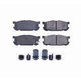Power Stop 01-05 Mazda Miata Rear Z17 Evolution Ceramic Brake Pads w/Hardware thumbnail 1