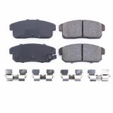 Power Stop 01-02 Infiniti G20 Rear Z17 Evolution Ceramic Brake Pads w/Hardware thumbnail 6
