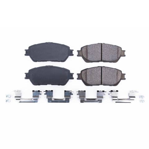 Power Stop 05-07 Toyota Avalon Front Z17 Evolution Ceramic Brake Pads w/Hardware thumbnail 1