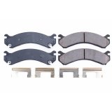 Power Stop 01-06 Chevrolet Silverado 3500 Rear Z17 Evolution Ceramic Brake Pads w/Hardware thumbnail 1