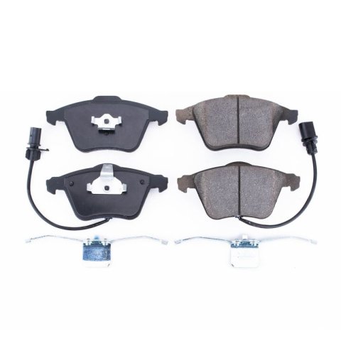 Power Stop 05-09 Audi A4 Front Z17 Evolution Ceramic Brake Pads w/Hardware thumbnail 2