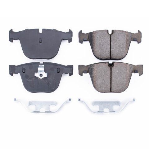 Power Stop 07-18 BMW X5 Rear Z17 Evolution Ceramic Brake Pads w/Hardware thumbnail 4