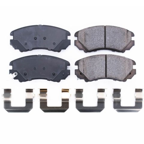 Power Stop 07-10 Hyundai Elantra Front Z17 Evolution Ceramic Brake Pads w/Hardware thumbnail 8