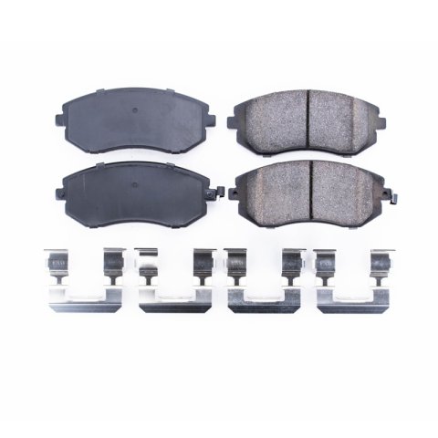 Power Stop 05-06 Saab 9-2X Front Z17 Evolution Ceramic Brake Pads w/Hardware thumbnail 6