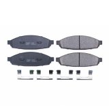 Power Stop 03-05 Lincoln Aviator Front Z17 Evolution Ceramic Brake Pads w/Hardware thumbnail 2