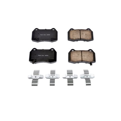 Power Stop 03-04 Infiniti G35 Front Z17 Evolution Ceramic Brake Pads w/Hardware thumbnail 1