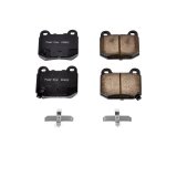 Power Stop 03-05 Infiniti G35 Rear Z17 Evolution Ceramic Brake Pads w/Hardware thumbnail 1