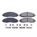 Power Stop 03-04 Dodge Dakota Front Z17 Evolution Ceramic Brake Pads w/Hardware thumbnail 8