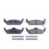Power Stop 03-04 Dodge Dakota Rear Z17 Evolution Ceramic Brake Pads w/Hardware thumbnail 1
