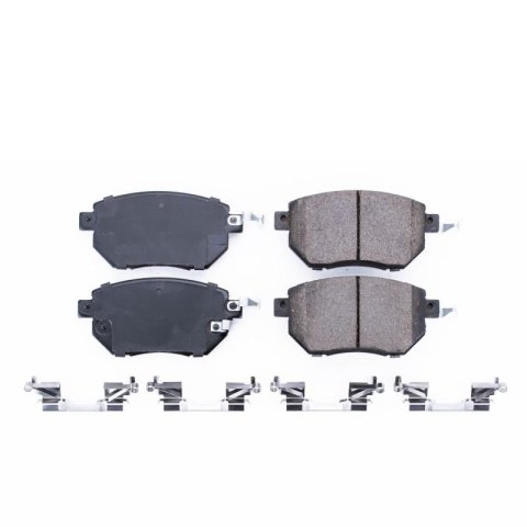 Power Stop 03-06 Infiniti FX35 Front Z17 Evolution Ceramic Brake Pads w/Hardware thumbnail 8