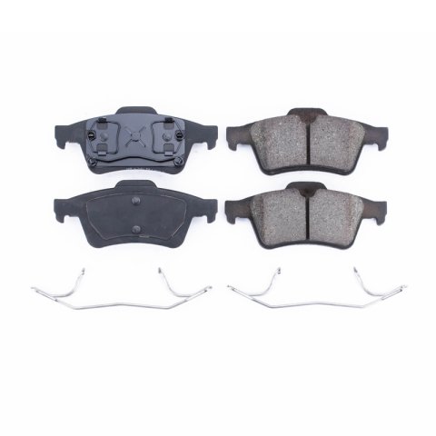 Power Stop 04-05 Mazda 3 Rear Z17 Evolution Ceramic Brake Pads w/Hardware thumbnail 1