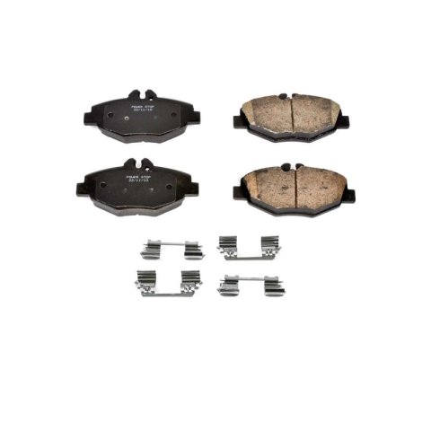 Power Stop 03-09 Mercedes-Benz E320 Front Z17 Evolution Ceramic Brake Pads w/Hardware thumbnail 2