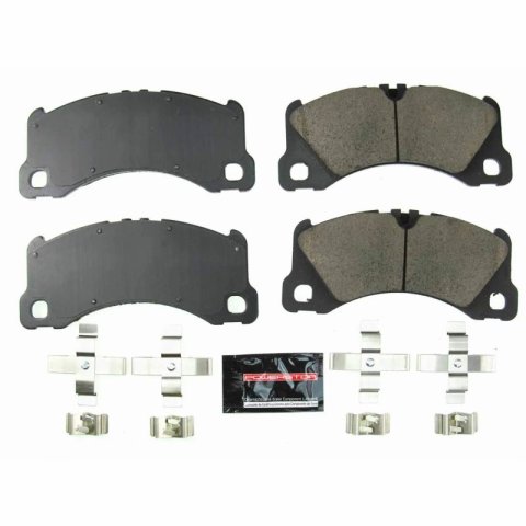 Power Stop 13-17 Porsche Cayenne Front Z23 Evolution Sport Brake Pads w/Hardware thumbnail 1