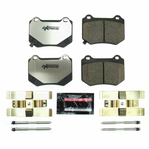 Power Stop 18-19 Subaru WRX STi Rear Z26 Extreme Street Brake Pads w/Hardware thumbnail 1