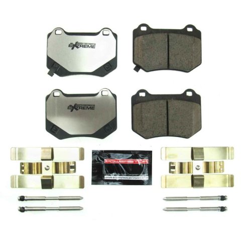 Power Stop 18-19 Subaru WRX STi Rear Z26 Extreme Street Brake Pads w/Hardware thumbnail 2