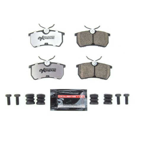 Power Stop 14-19 Ford Fiesta Rear Z26 Extreme Street Brake Pads w/Hardware thumbnail 1