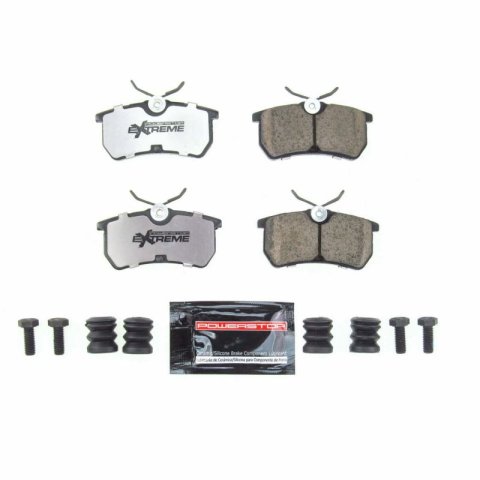 Power Stop 14-19 Ford Fiesta Rear Z26 Extreme Street Brake Pads w/Hardware thumbnail 2
