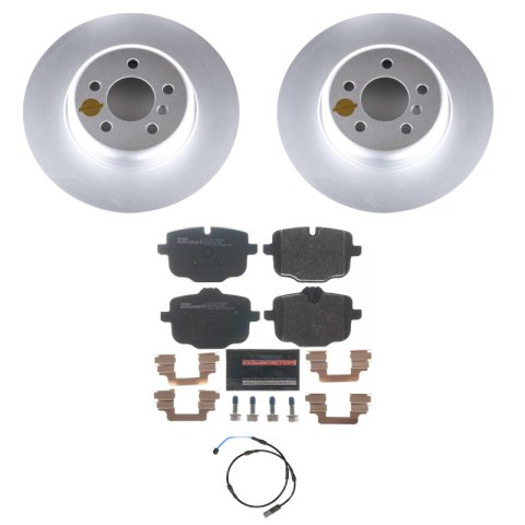 Power Stop 11-16 BMW 550i Rear Euro-Stop Brake Kit thumbnail 8