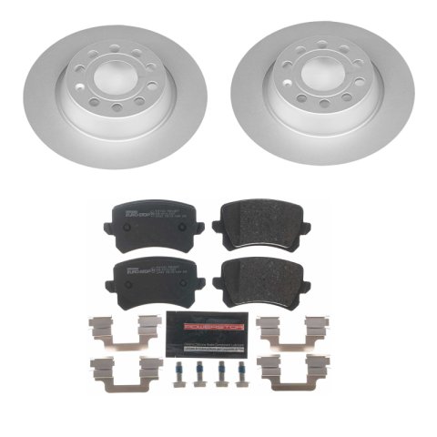 Power Stop 2015 Audi Q3 Rear Euro-Stop Brake Kit thumbnail 1