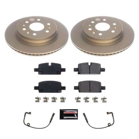 Power Stop 2019 Chevrolet Silverado 1500 Rear Z17 Evolution Geomet Coated Brake Kit thumbnail 1