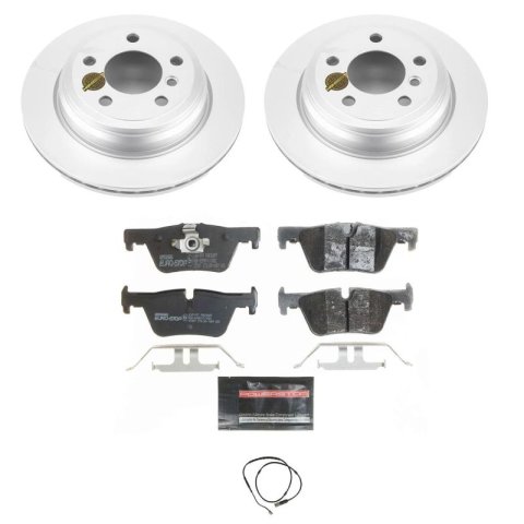 Power Stop 13-18 BMW 320i xDrive Rear Euro-Stop Brake Kit thumbnail 2