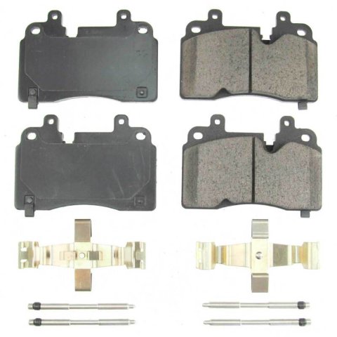 Power Stop 2020 Chevrolet Corvette Front Z17 Evolution Ceramic Brake Pads w/Hardware thumbnail 2
