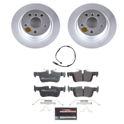 Power Stop 16-19 Mini Cooper Clubman Rear Euro-Stop Brake Kit thumbnail 6