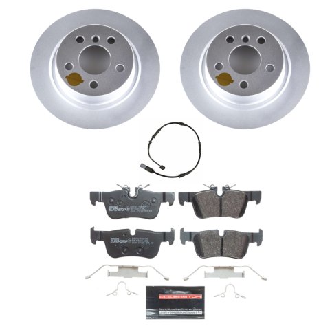 Power Stop 16-19 Mini Cooper Clubman Rear Euro-Stop Brake Kit thumbnail 7