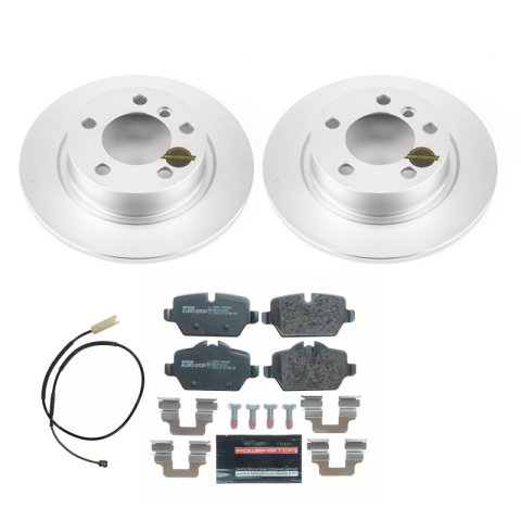 Power Stop 11-16 Mini Cooper Countryman Rear Euro-Stop Brake Kit thumbnail 1