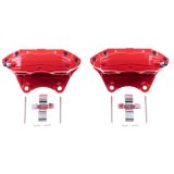 Power Stop 03-04 Infiniti G35 Rear Red Calipers - Pair thumbnail 2