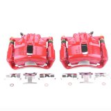 Power Stop 91-95 Acura Legend Rear Red Calipers - Pair thumbnail 2