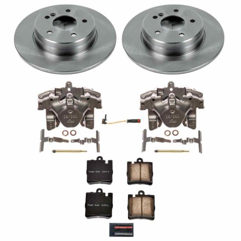 Power Stop 03-05 Mercedes-Benz C240 Rear Autospecialty Brake Kit w/Calipers thumbnail 1