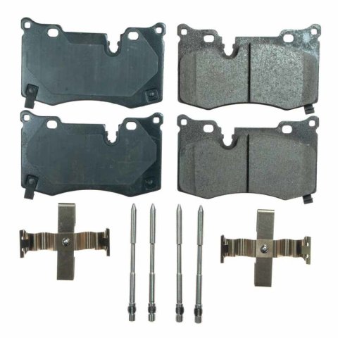 Power Stop 2020 Chevrolet Corvette C8 Base Rear Z17 Evolution Ceramic Brake Pads w/Hardware thumbnail 1