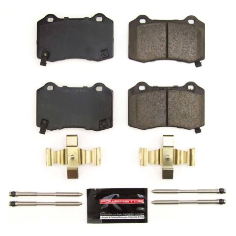 Power Stop 18-21 Jeep Grand Cherokee Rear Z23 Evolution Sport Brake Pads w/Hardware thumbnail 1