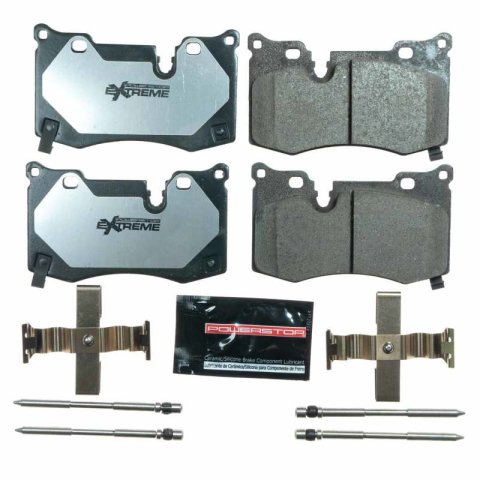 Power Stop 2020 Chevrolet Corvette C8 Base Rear Z26 Extreme Street Brake Pads w/Hardware thumbnail 2