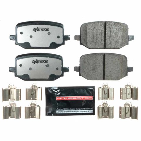 Power Stop 20-21 Ford Explorer Rear Z36 Truck & Tow Brake Pads w/Hardware thumbnail 1