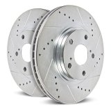 Power Stop 17-20 Subaru BRZ Rear Evolution Drilled & Slotted Rotors - Pair thumbnail 5