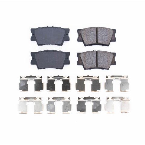 Power Stop 21-22 Toyota Camry Rear Z17 Evo Ceramic Brake Pads w/Hardware thumbnail 2
