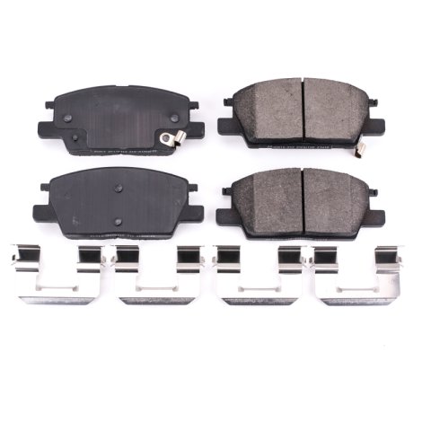 Power Stop 2021 GMC Terrain Front Z17 Evo Ceramic Brake Pads w/Hardware thumbnail 2