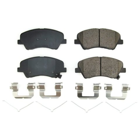 Power Stop 18-21 Hyundai Accent Front Z17 Evo Ceramic Brake Pads w/Hardware thumbnail 1