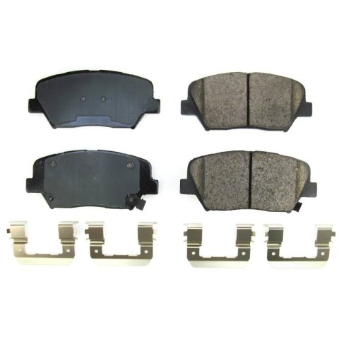 Power Stop 19-21 Hyundai Nexo Front Z17 Evo Ceramic Brake Pads w/Hardware thumbnail 1