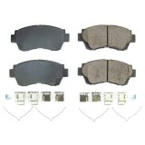 Power Stop 98-03 Toyota Sienna Front Z17 Evo Ceramic Brake Pads w/Hardware thumbnail 1
