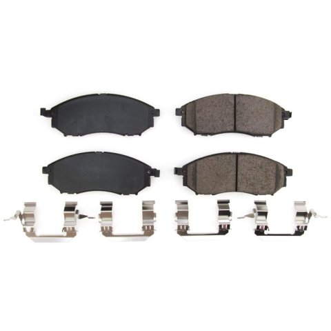 Power Stop 06-12 Infiniti FX35 Front Z17 Evo Ceramic Brake Pads w/Hardware thumbnail 4