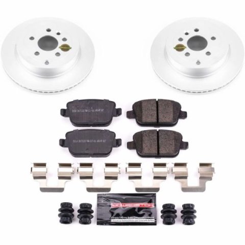 Power Stop 08-12 Land Rover LR2 Rear Z23 Coated Brake Kit thumbnail 1