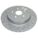 Power Stop 18-20 Subaru WRX STI Rear Evolution Coated Rotor thumbnail 1