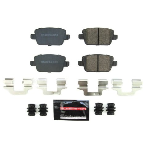 Power Stop 08-12 Land Rover LR2 Rear Z23 Evo Sport Brake Pads w/Hardware thumbnail 9