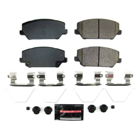 Power Stop 19-21 Hyundai Veloster N Front Z23 Evo Sport Brake Pads w/Hardware thumbnail 8
