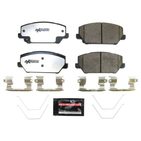 Power Stop 19-21 Hyundai Veloster N Front Z26 Street Brake Pads w/Hardware thumbnail 7