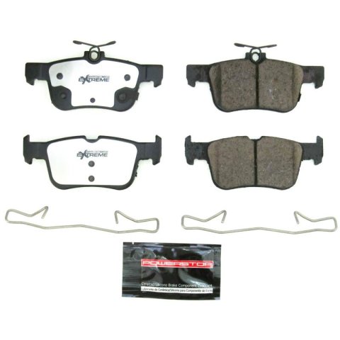 Power Stop 21-22 Ford Bronco Sport Rear Z36 Truck & Tow Brake Pads w/Hardware thumbnail 1