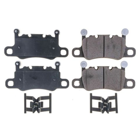 Power Stop 17-19 Porsche Panamera Rear Z17 Evo Ceramic Pad w/Hardware thumbnail 2